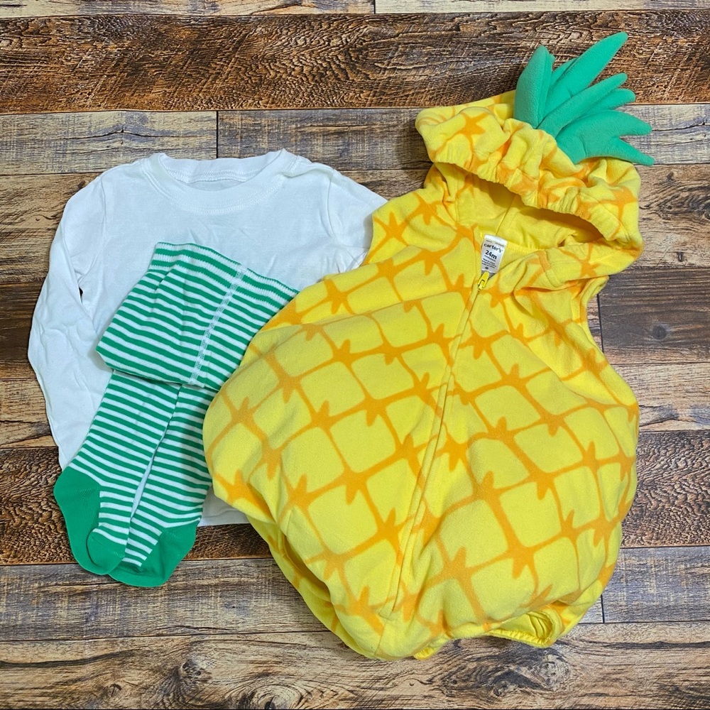 24 month Carter’s Pineapple 3 piece Costume
